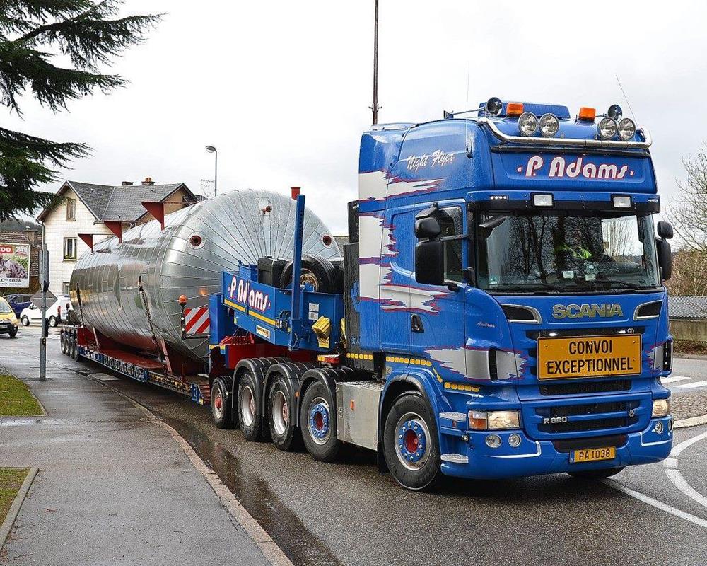Special semi-trailers - Equipment