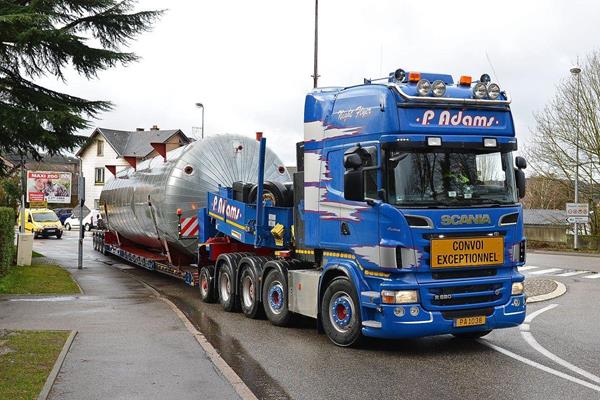 Special semi-trailers - Equipment