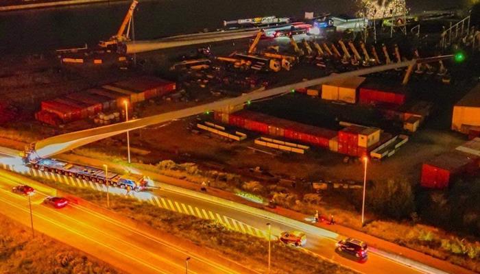 Außergewöhnliches Logistikprojekt in Olen erfolgreich abgeschlossen