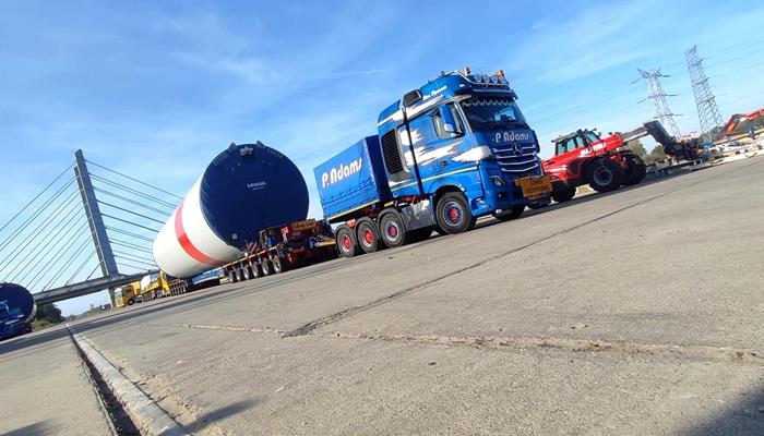 Exceptional logistics project in Olen completed with success