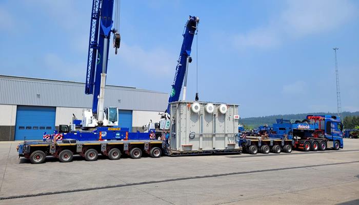 Transformer replacement at L-Vianden hydropower plant
