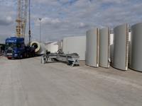 Project Estinnes: Handling, storage & transport of 800 heavy loads